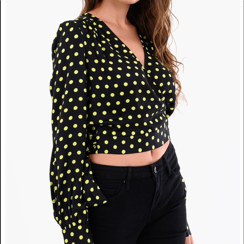 Guess wrap top